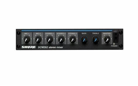 SHURE SCM262E Stereo Mixer — view 5