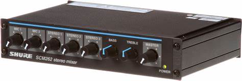 SHURE SCM262E Stereo Mixer — view 4