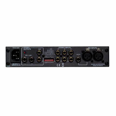 SHURE SCM262E Stereo Mixer — view 7