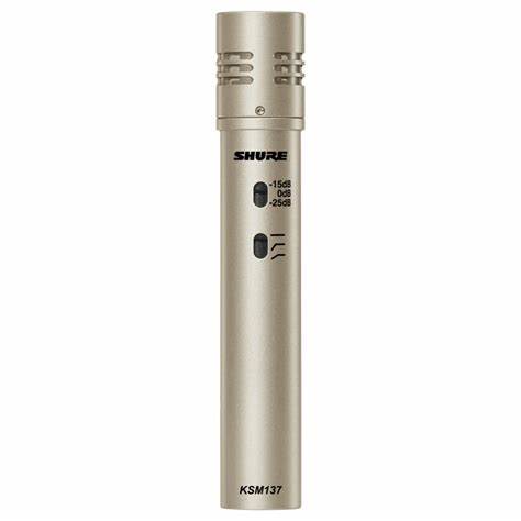 SHURE KSM137/SL-X Cardioid Condenser Microphone