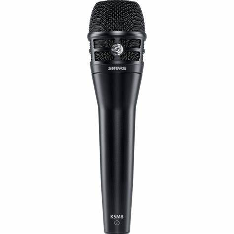 SHURE KSM8/B Dualdyne Cardioid Dynamic Vocal Microphone