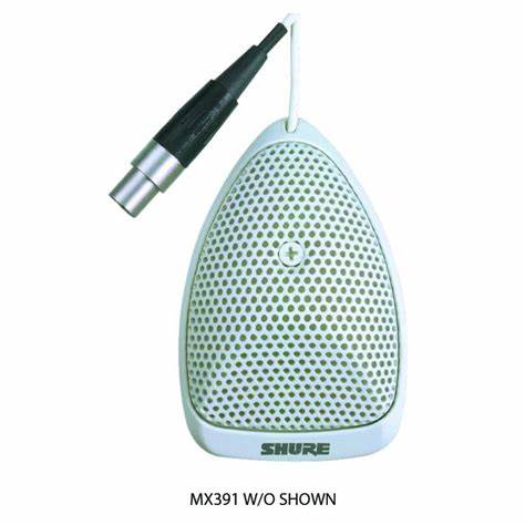 SHURE MX391/O Boundary Microphone — view 3