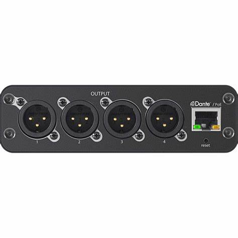 SHURE ANI4OUT-XLR Audio Network Interface 4-Channel XLR Output — view 4