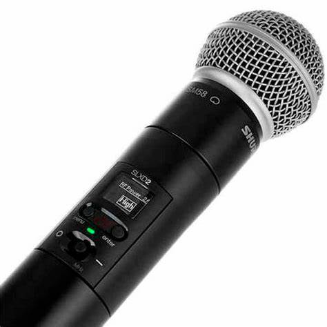 SHURE SLXD24E/SM58-G59 Wireless Handheld Microphone System — view 3