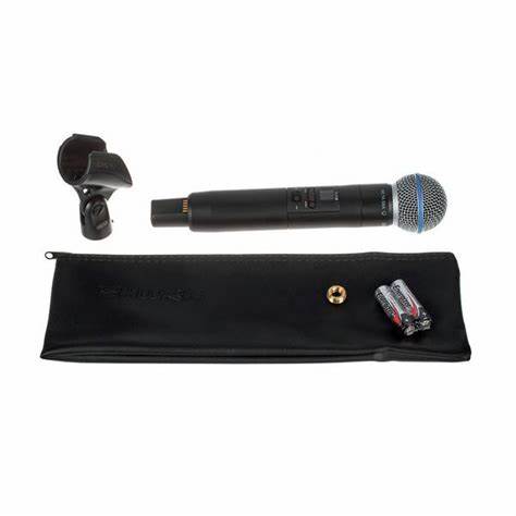 SHURE SLXD2/B58-G59 Handheld Wireless Transmitter with Beta 58A Microphone Capsule — view 6