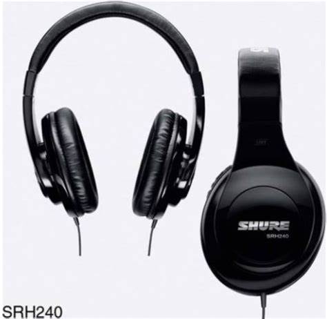 SHURE SRH240A-BK-EFS Professional Quality Headphones — view 2