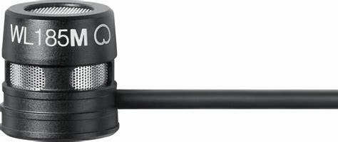 SHURE WL185MB/C-TQG Lavalier Microphone — view 4