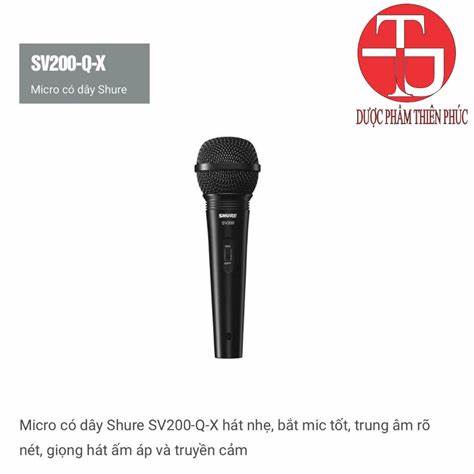 SHURE SV200-Q-X Microphone — view 4
