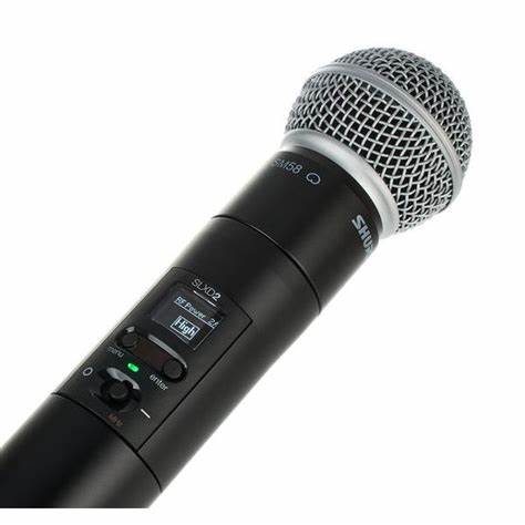 SHURE SLXD2/SM58-G59 Wireless Handheld Microphone Transmitter
