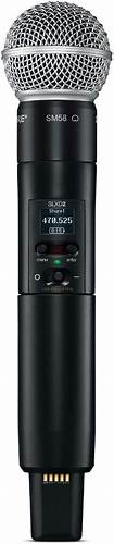 SHURE SLXD2/SM58-G59 Wireless Handheld Microphone Transmitter — view 4
