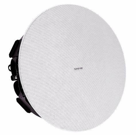 SHURE MXN5W-C Networked Ceiling Loudspeaker (White) — view 4