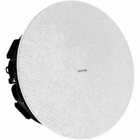 SHURE MXN5W-C Networked Ceiling Loudspeaker (White) — view 5