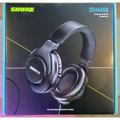 SHURE SRH440A-EFS Professional Studio Headphones — view 5