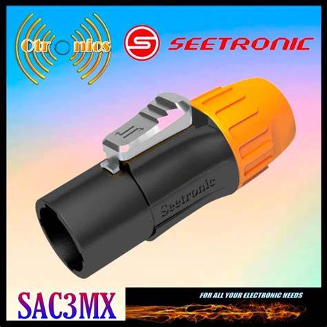 SEETRONIC SAC3MX PowerCON Compatible Cable Connector Male — view 4