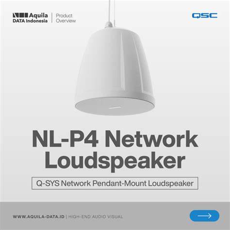 Q-SYS NL-P4-BK Network Loudspeaker — view 5