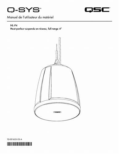 Q-SYS NL-P4-BK Network Loudspeaker — view 7