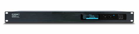 QSC Q-SYS CORE 110F-V2 Unified Core with 24 Local Audio I/O Channels, 128x128 Total Network I/O Channels — view 3