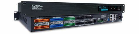 QSC Q-SYS CORE 110F-V2 Unified Core with 24 Local Audio I/O Channels, 128x128 Total Network I/O Channels — view 4