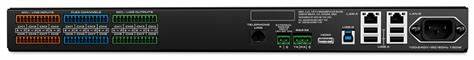 QSC Q-SYS CORE 110F-V2 Unified Core with 24 Local Audio I/O Channels, 128x128 Total Network I/O Channels — view 7