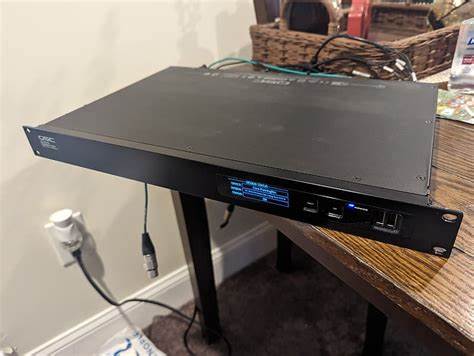 QSC Q-SYS CORE 110F-V2 Unified Core with 24 Local Audio I/O Channels, 128x128 Total Network I/O Channels — view 6