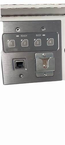 QSC Q-SYS ZIP4-3G 4-Zone Dante/AES67 Paging Interface, PoE, Triple Gang Wall Plate — view 7