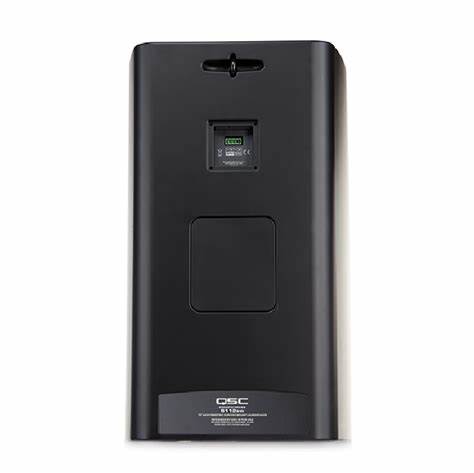QSC Q-SYS AD-S112-SW-BK 12IN Surface Subwoofer with Mounting Yoke and Weather Input Cup - Black — view 5
