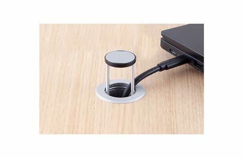 Lightware - C-PopUp-10RN - Built-in USB-C Cable Management Tool for Desks with Retraction Support — view 2