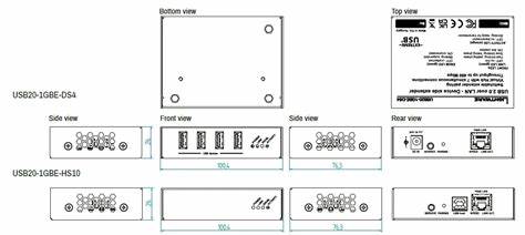 Lightware USB20-1GBE-DS4 — view 6