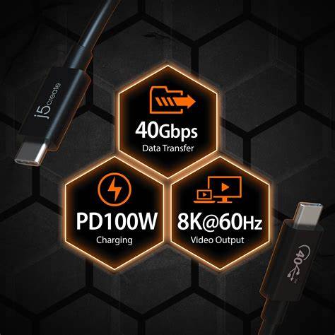 Lightware - 3m (9.84ft) Full-Featured USB-C Cable for USB3.2 Gen 2x2, 4K60 Video and 100W/5A Charging, Microcoax Technology — view 5