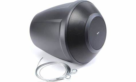 Q-SYS AD-P.HALO-BK - SUB/SAT Pendant Loudspeaker System (Black) — view 8