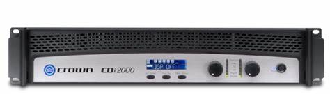 CROWN NCDI2000E60 Amplifier — view 2