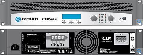 CROWN NCDI2000E60 Amplifier — view 6