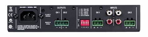 JBL NCSMA2120-U-EU Commercial Mixer Amplifier — view 6