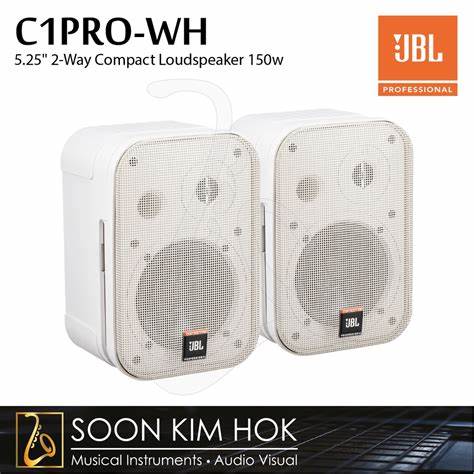 JBL C1PRO-WH Professional Compact Loudspeaker (White) — view 7
