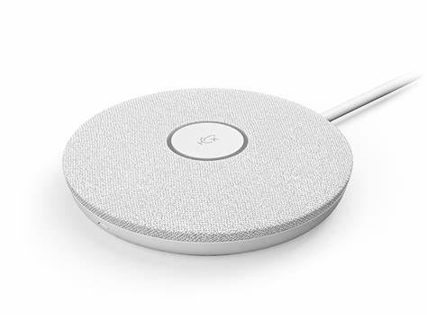 Logitech - Rally Mic Pod - White — view 5