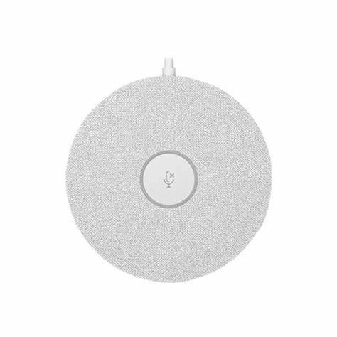 Logitech - Rally Mic Pod - White — view 3
