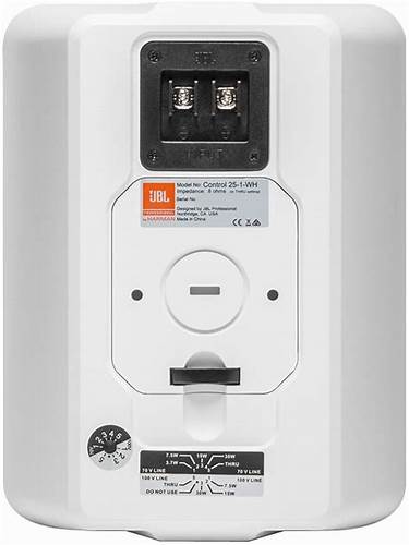 JBL CONTROL 25-1-WH - Two Way Wall Mounted Speaker (Each) — view 6