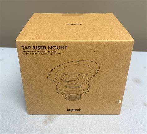 Logitech - Tap Riser Mount - Graphite — view 6