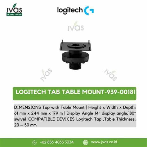 Logitech - Tap Table Mount — view 5