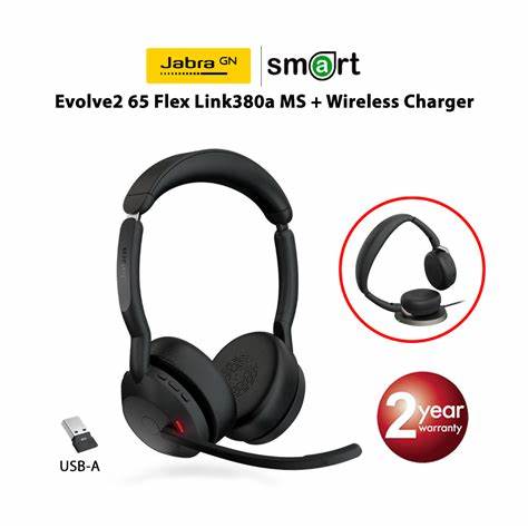 Jabra Evolve2 85 MS Stereo Headset Black USB-A (28599-999-999) — view 5