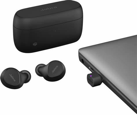 Jabra Evolve2 Buds USB-C MS - True Wireless In-Ear Bluetooth with Active Noise Cancellation, MultiSensor Voice Technology and Wireless Charging Pad — view 5