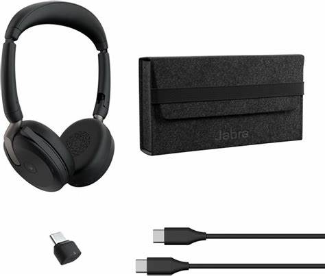 Jabra Evolve2 65 Stereo Wireless Headset USB-A Black (26699-999-899) — view 2