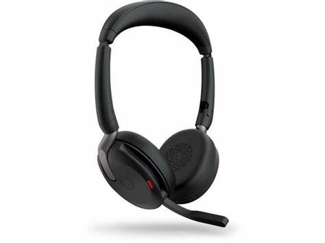 Jabra Evolve2 65 MS Stereo USB-A Headset with Charging Stand - Black (26699-999-889) — view 5