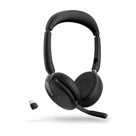 Jabra Evolve2 65 MS Stereo Wireless Headset, USB-A, Black (26699-999-999) — view 6