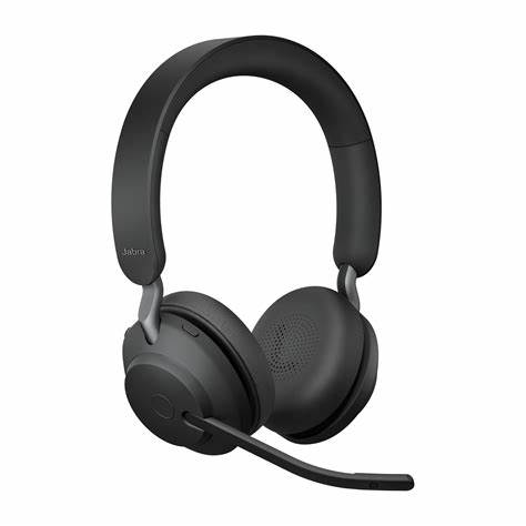 Jabra Evolve2 65 UC Stereo Headset with Link380a USB-A, Black (26599-989-989) — view 2