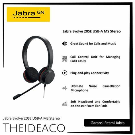 Jabra Evolve 20 MS Mono 4999-823-369 Headset — view 2
