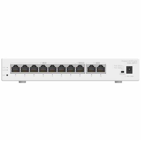 Huawei Multi-Service Gateway, 2 x GE WAN, 8 x GE LAN (PoE+, 124W), up to 350 users, forwarding performance 2Gbps — view 4