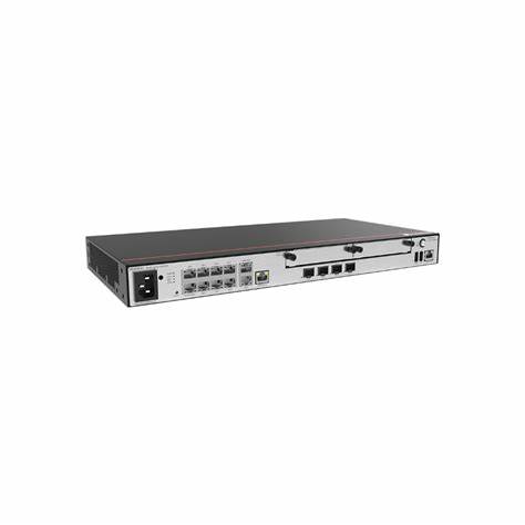 Huawei - Enterprise Router AR730 2 x GE combo WAN, 1 x 10GE(SFP+) WAN, 8 x GE LAN, 1 x GE combo LAN, 2 x USB, 2 x SIC, up to 700 users, forwarding performance 4Gbps — view 3