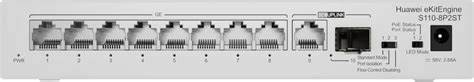 Huawei S110-8P2ST Unmanaged Switch 8 x 10/100/1000BASE-T ports, PoE+, 1 x GE SFP port, 1 x 10/100/1000BASE-T port — view 7