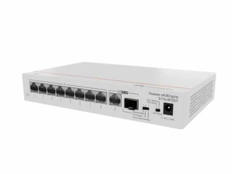 Huawei S110-16LP2SR Unmanaged Switch 16 x 10/100/1000BASE-T ports, 2 x GE SFP ports, PoE+ — view 3